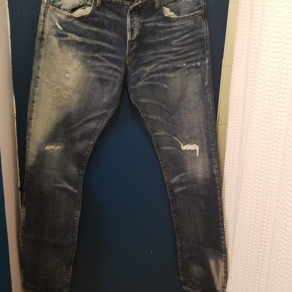 Polo Ralph lauren distressed Jean's